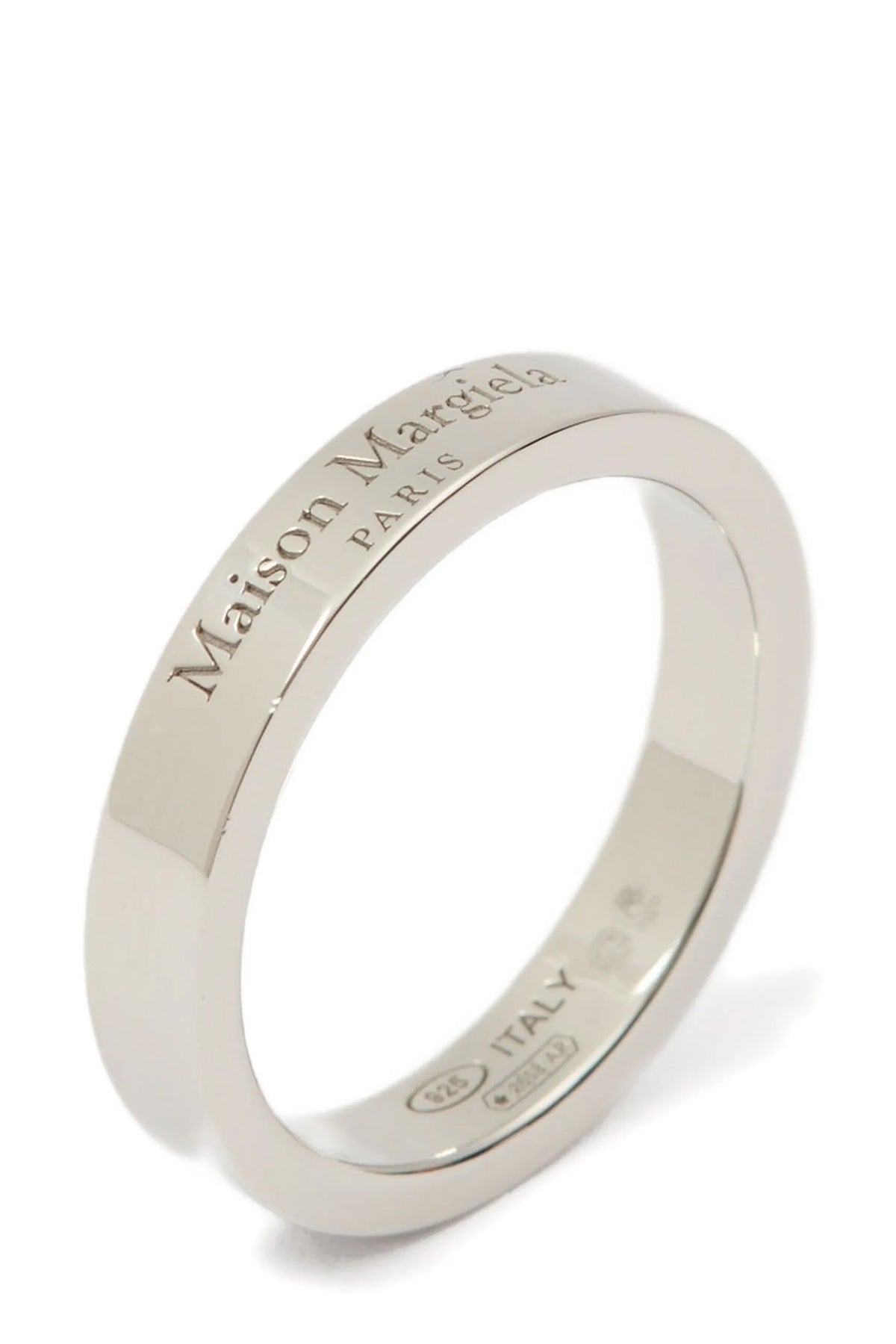 shiny sterling silver ring