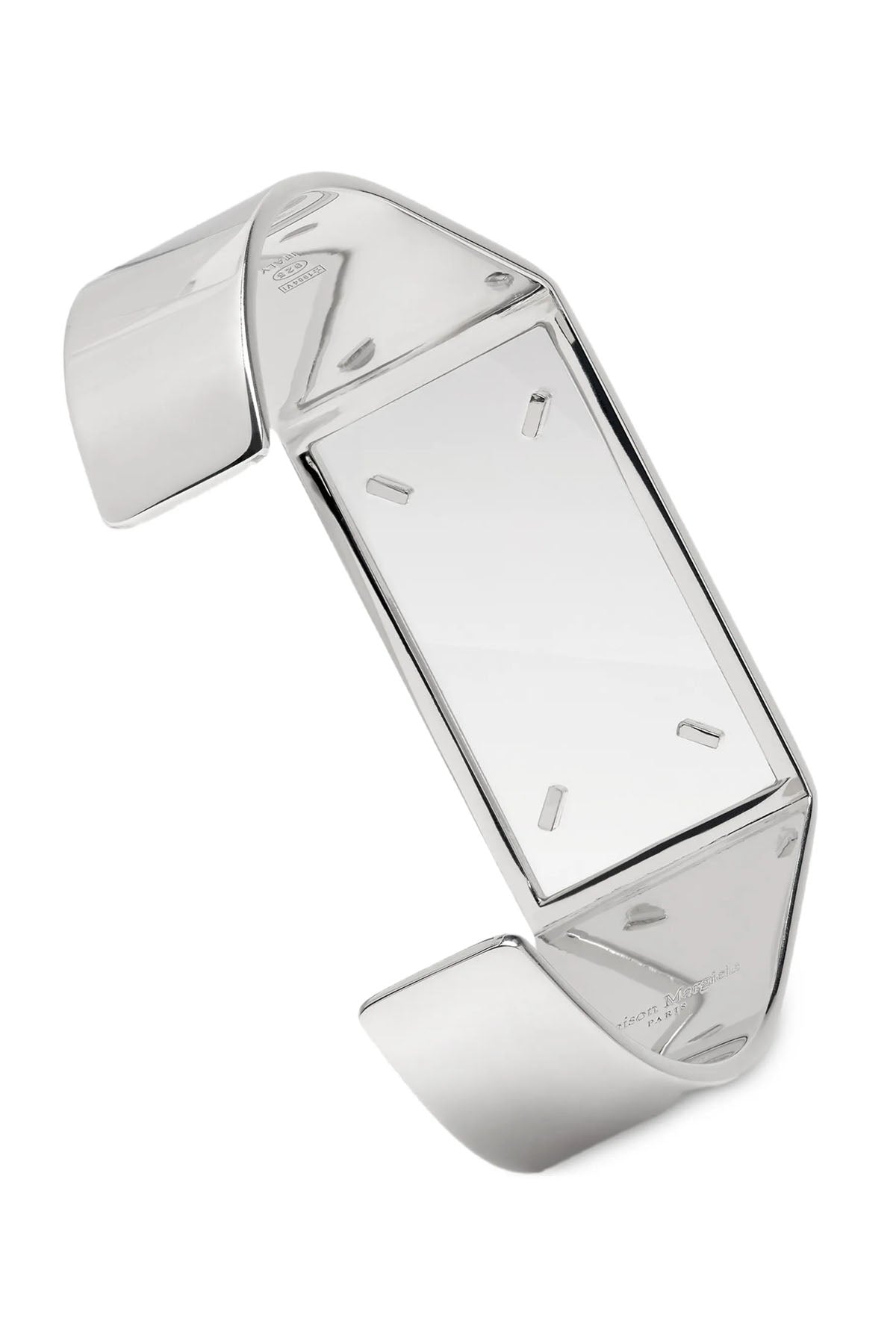 palladium-galvanized brass bangle coated