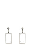 metal earrings