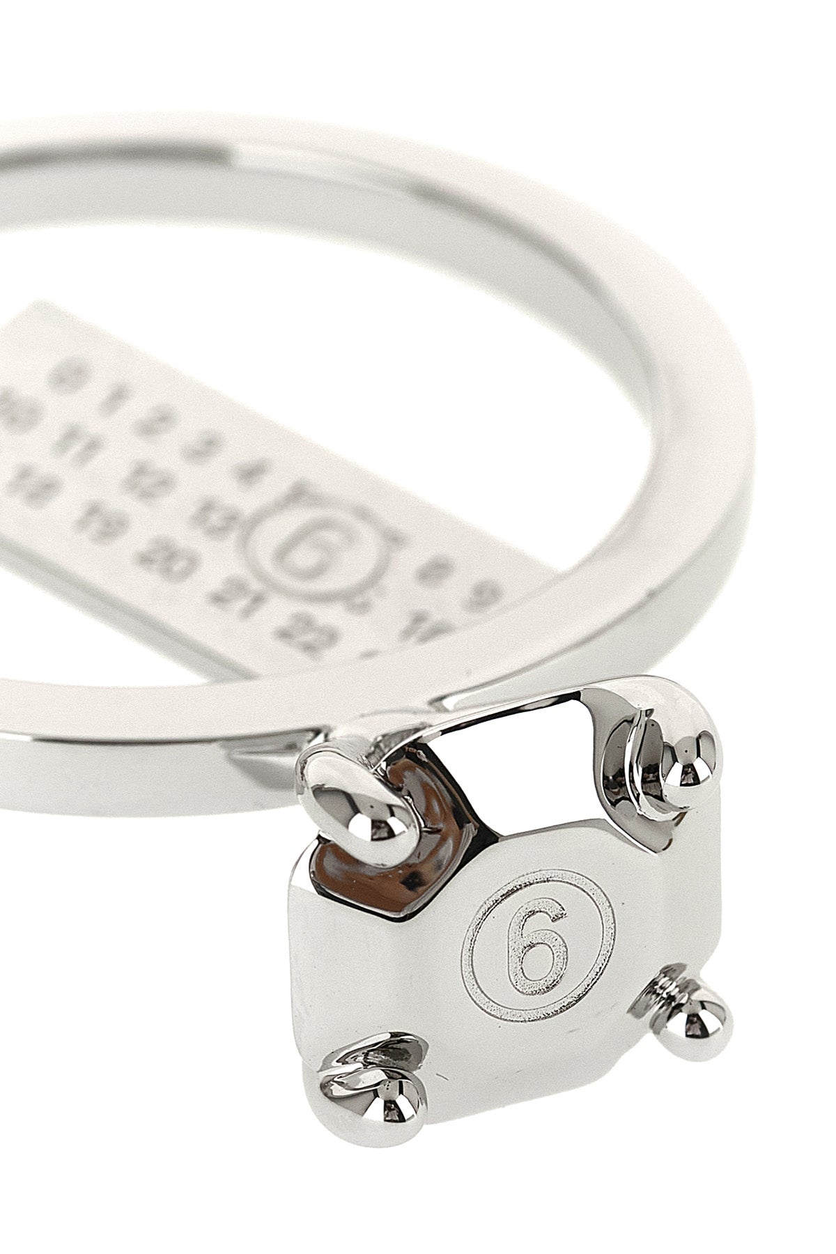 the maison margiela mm6 numeric keyring