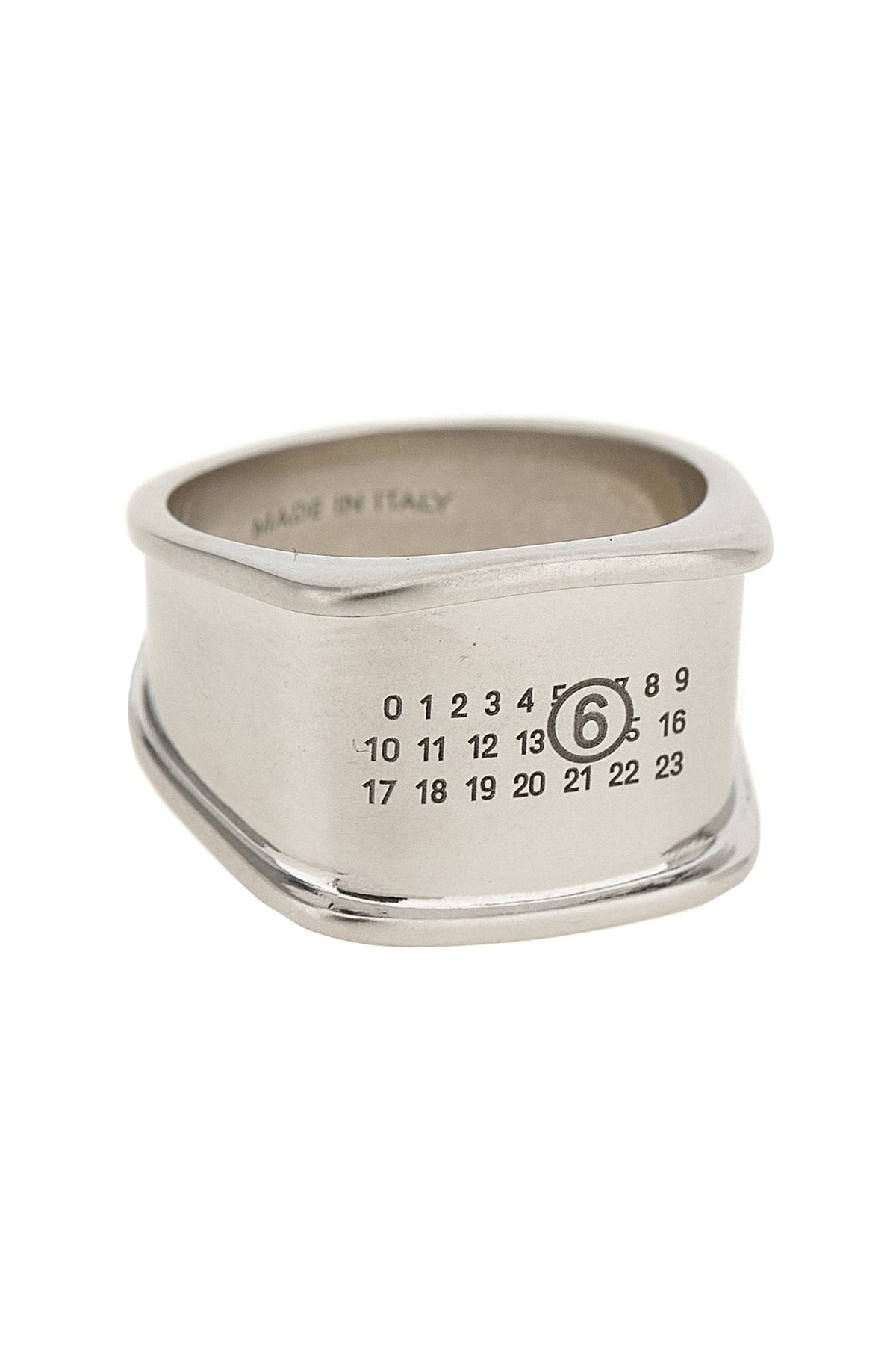 the maison margiela mm6 ring numeric logo