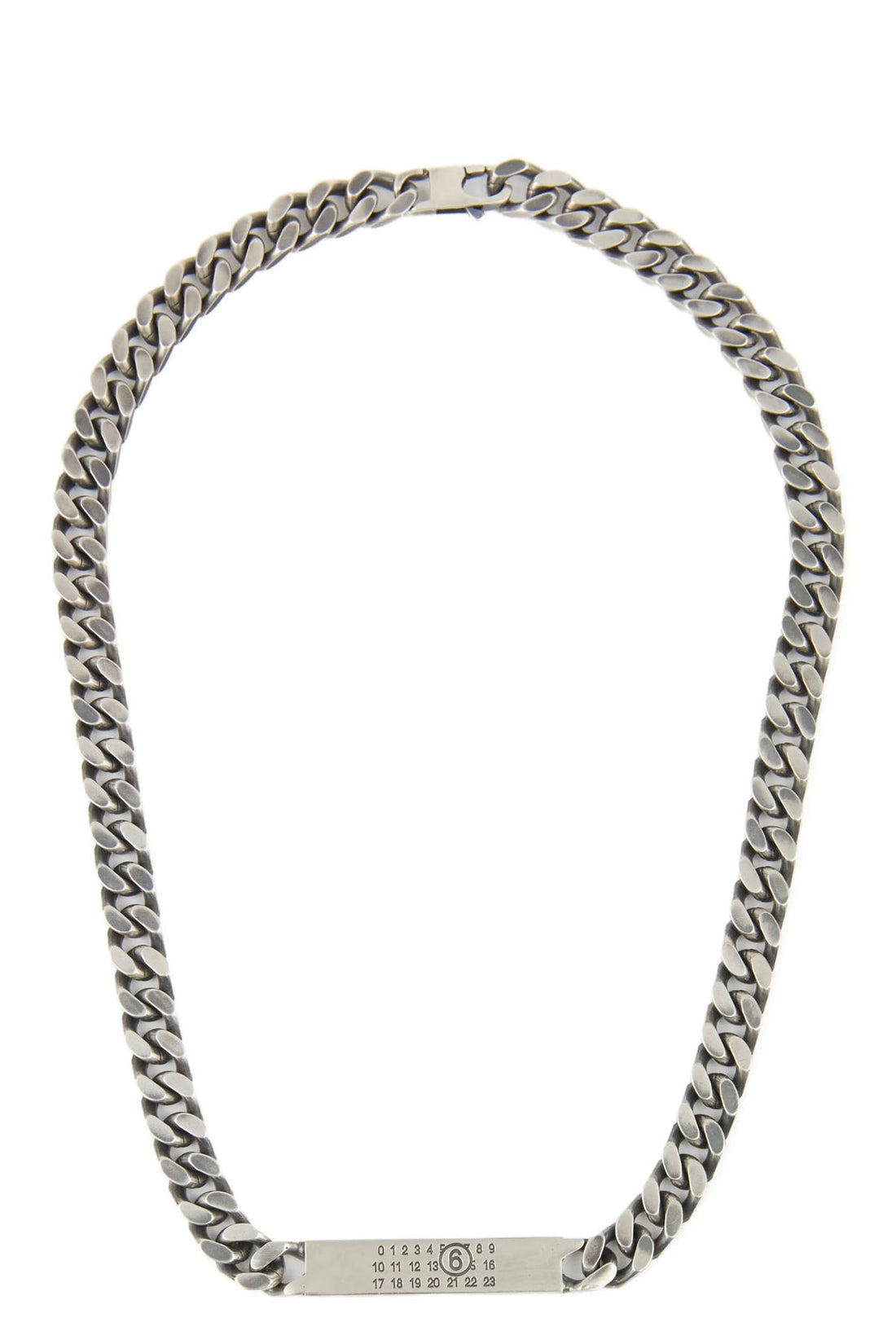 MM6 OS brass chain necklace
