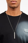 the mm6 maison margiela numeric bar necklace