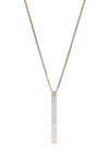 the mm6 maison margiela numeric bar necklace