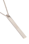 the mm6 maison margiela numeric bar necklace