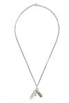 graffetta adjustable metal necklace