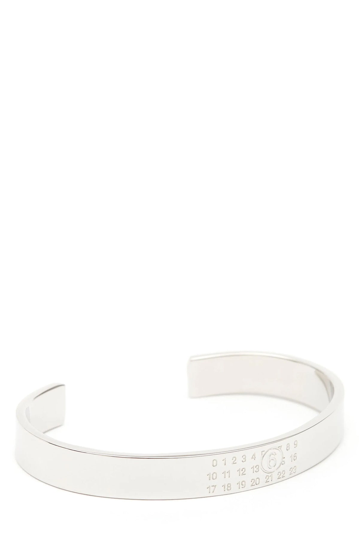 the mm6 maison margiela numeric minimal signature bracelet redefines the codes