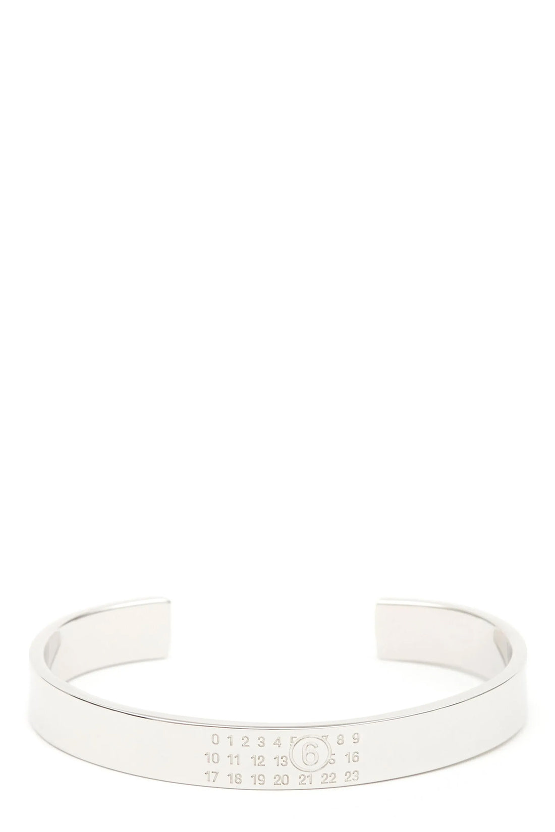 MM6 1 the mm6 maison margiela numeric minimal signature bracelet redefines the codes