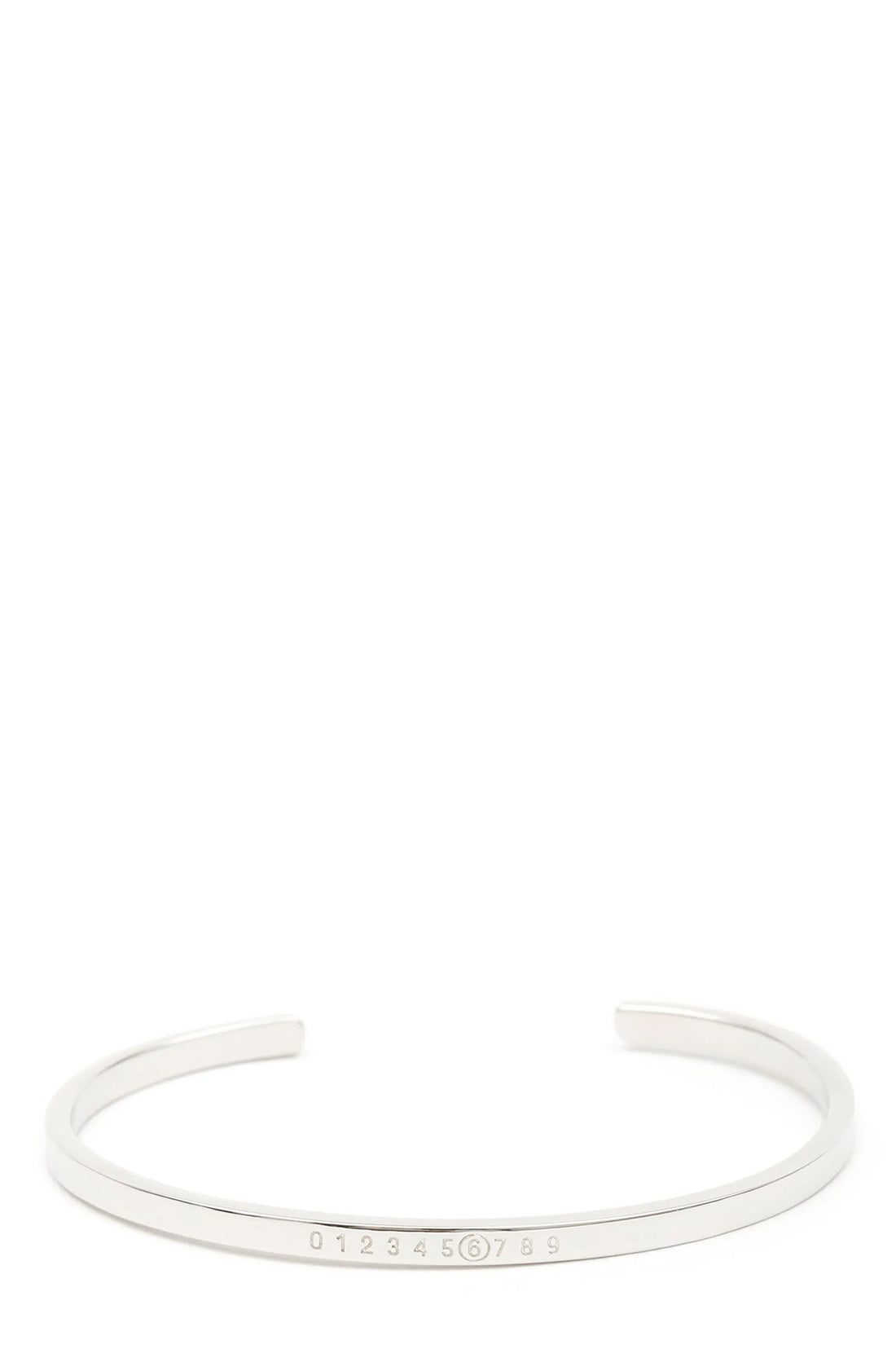 MM6 1 the mm6 maison margiela numeric minimal signature bangle redefines the codes of