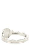 metal key-shaped bangle