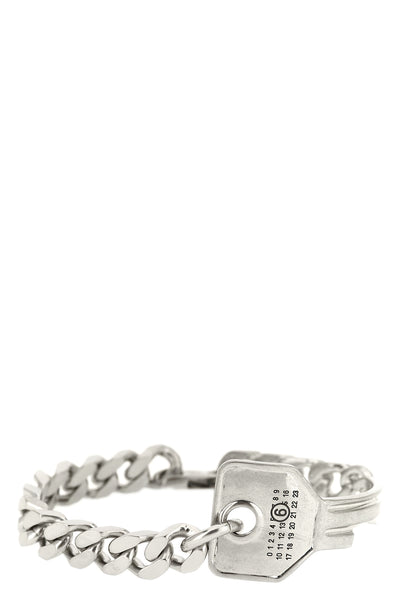 the maison margiela key mm6 bracelet redefines everyday objects through a cuttin