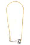 the mm6 maison margiela key necklace reinterprets everyday objects through a con