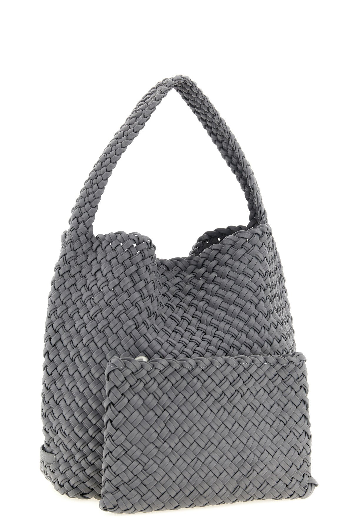 the naghedi nomad medium shoulder bag is distinguished by a complex double-str