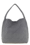 the naghedi nomad medium shoulder bag is distinguished by a complex double-str