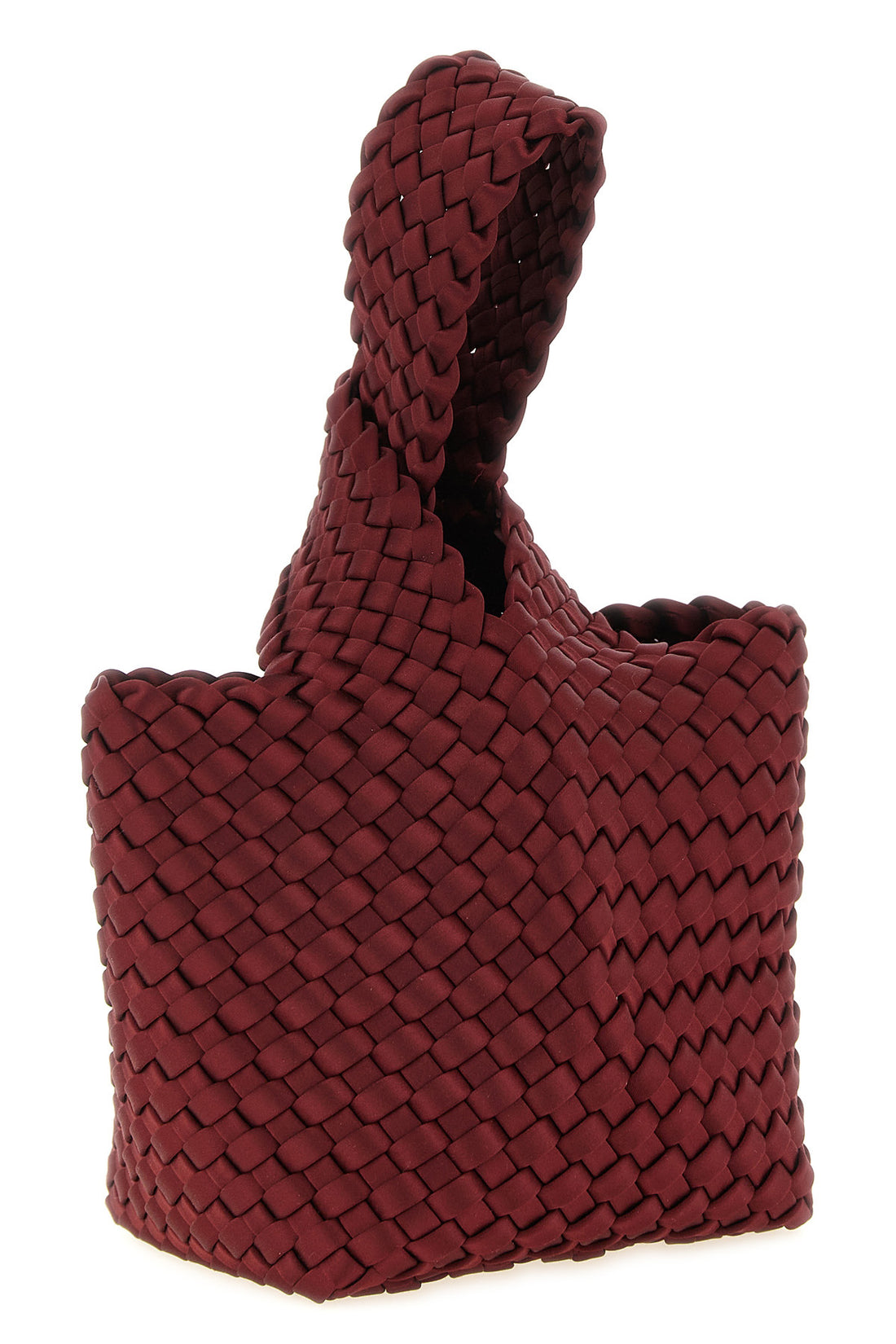 NAGHEDI OS the naghedi kyoto clutch stands out for its meticulous hand-woven workmanship