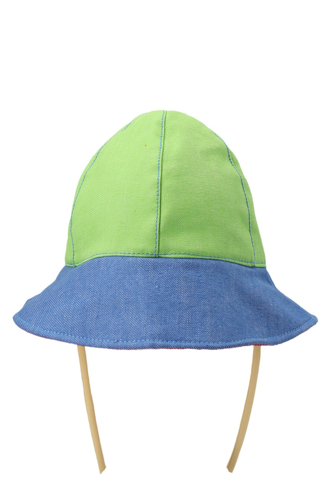SUNNEI OS multicolor cotton denim bucket hat