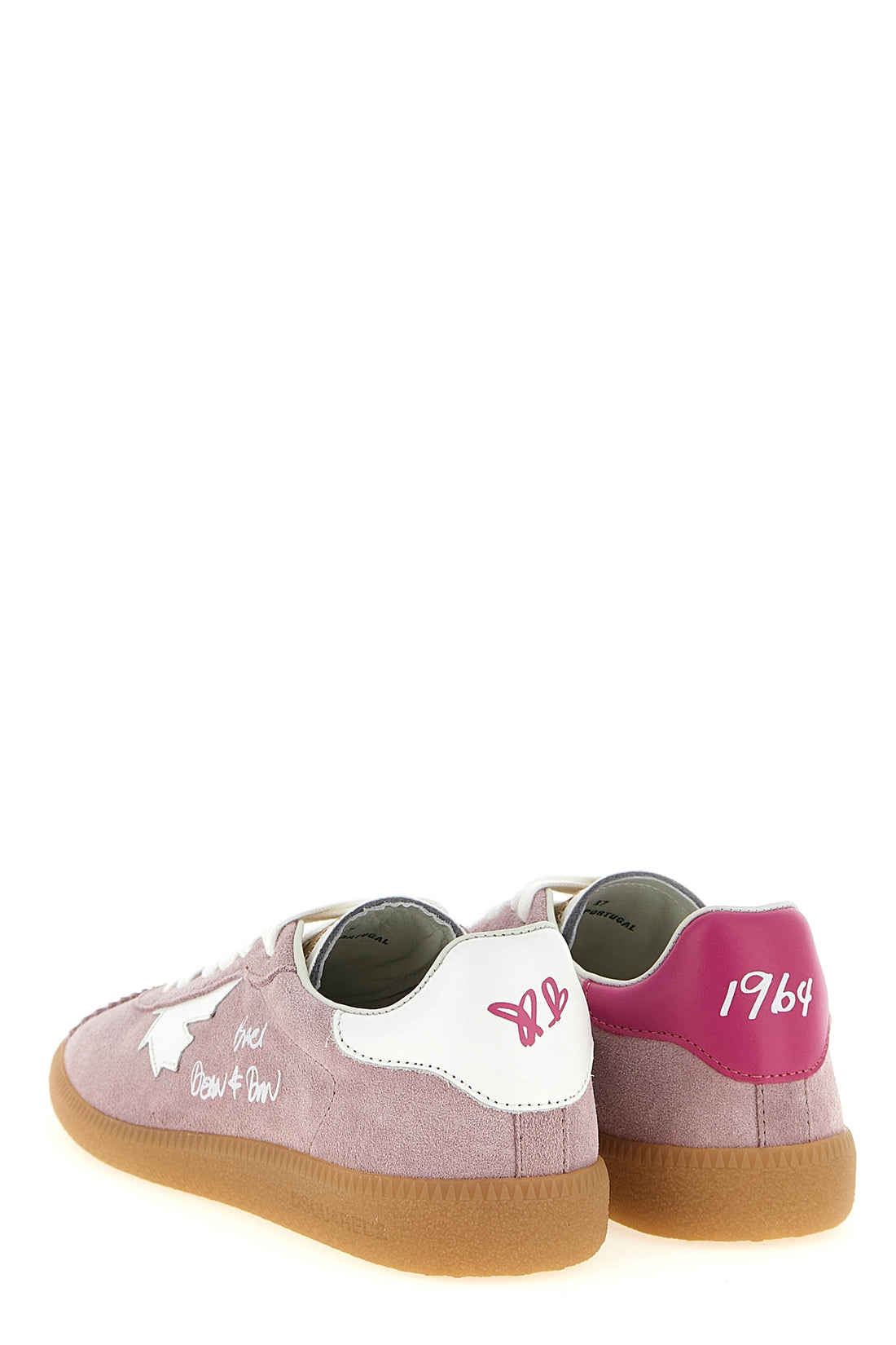 DSQUARED2 35 rebels suede sneakers