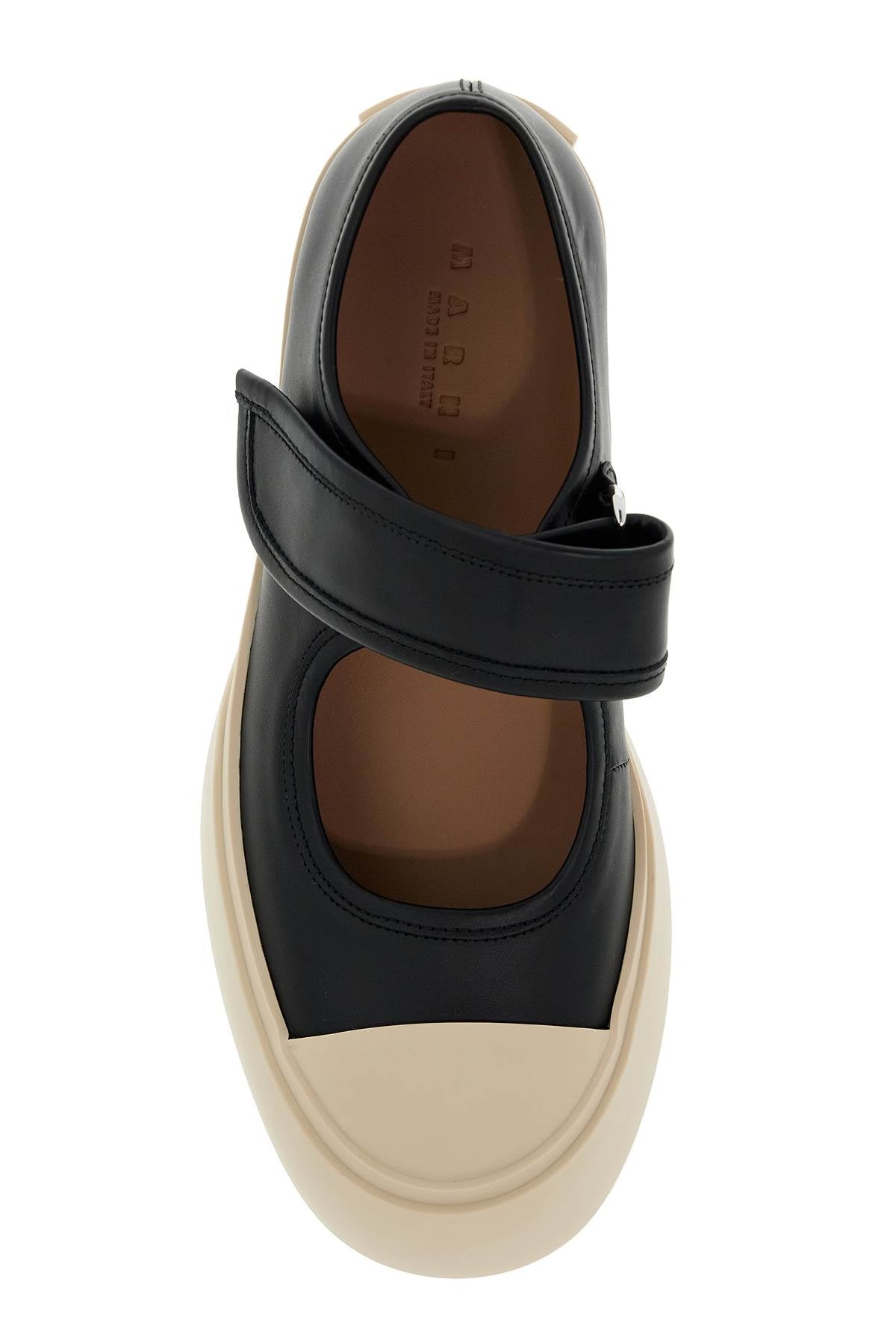 pablo mary jane nappa leather sneakers