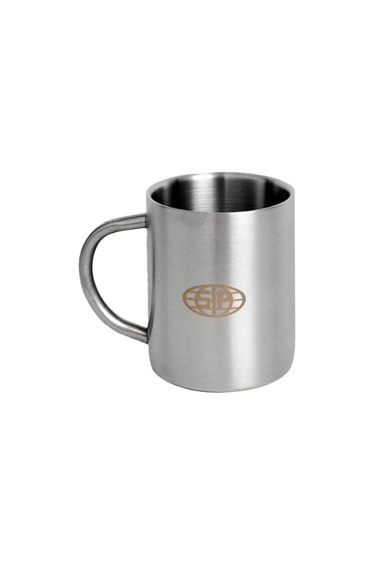 sp globe stainless steel mug