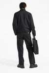 stretch techno fabric pants