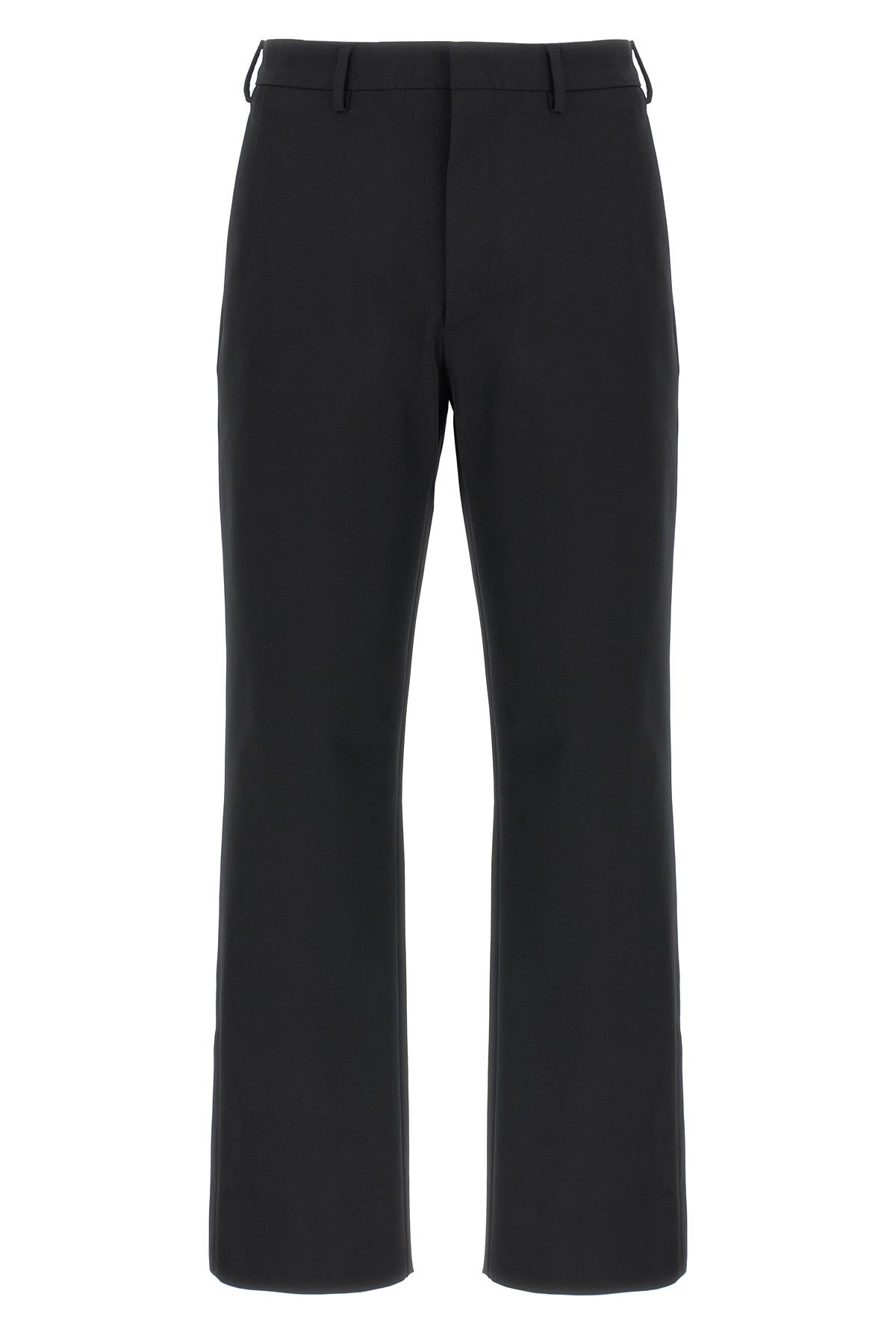 stretch techno fabric pants