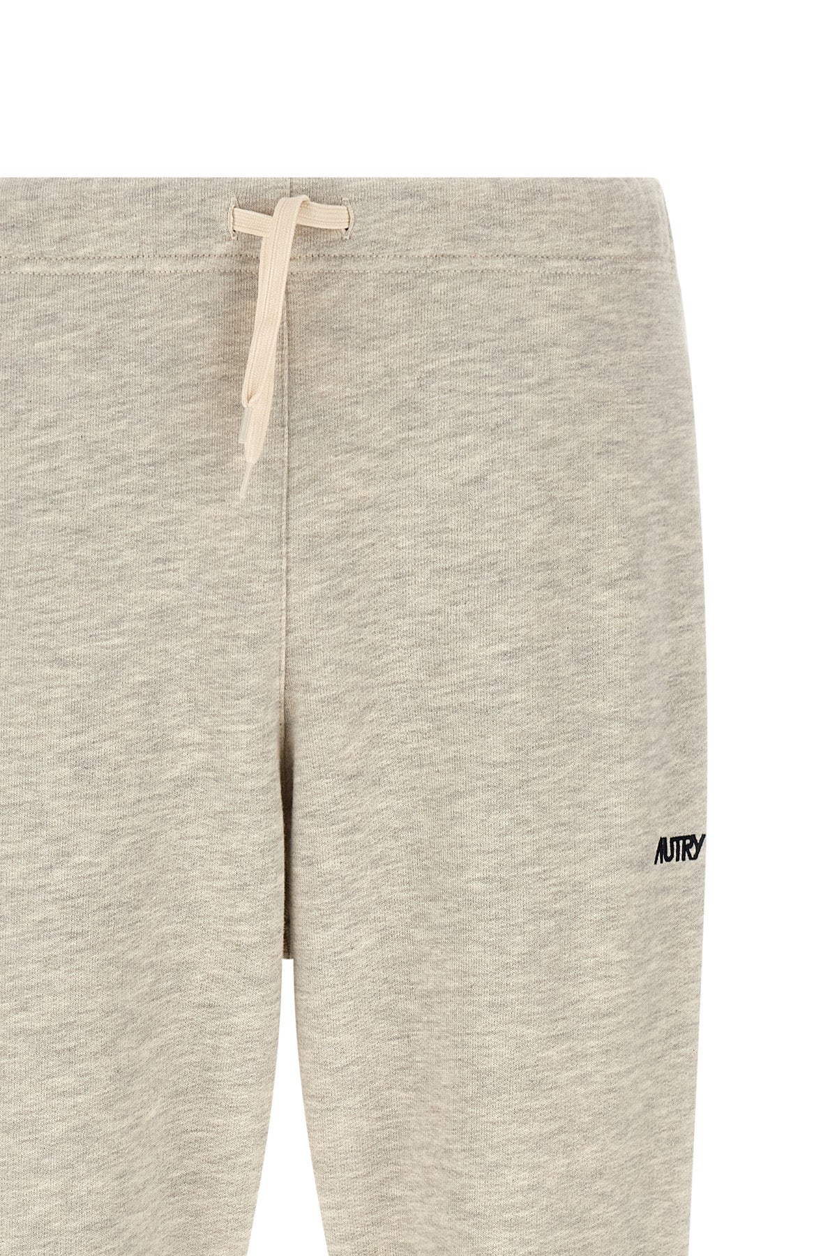 mélange gauze cotton joggers