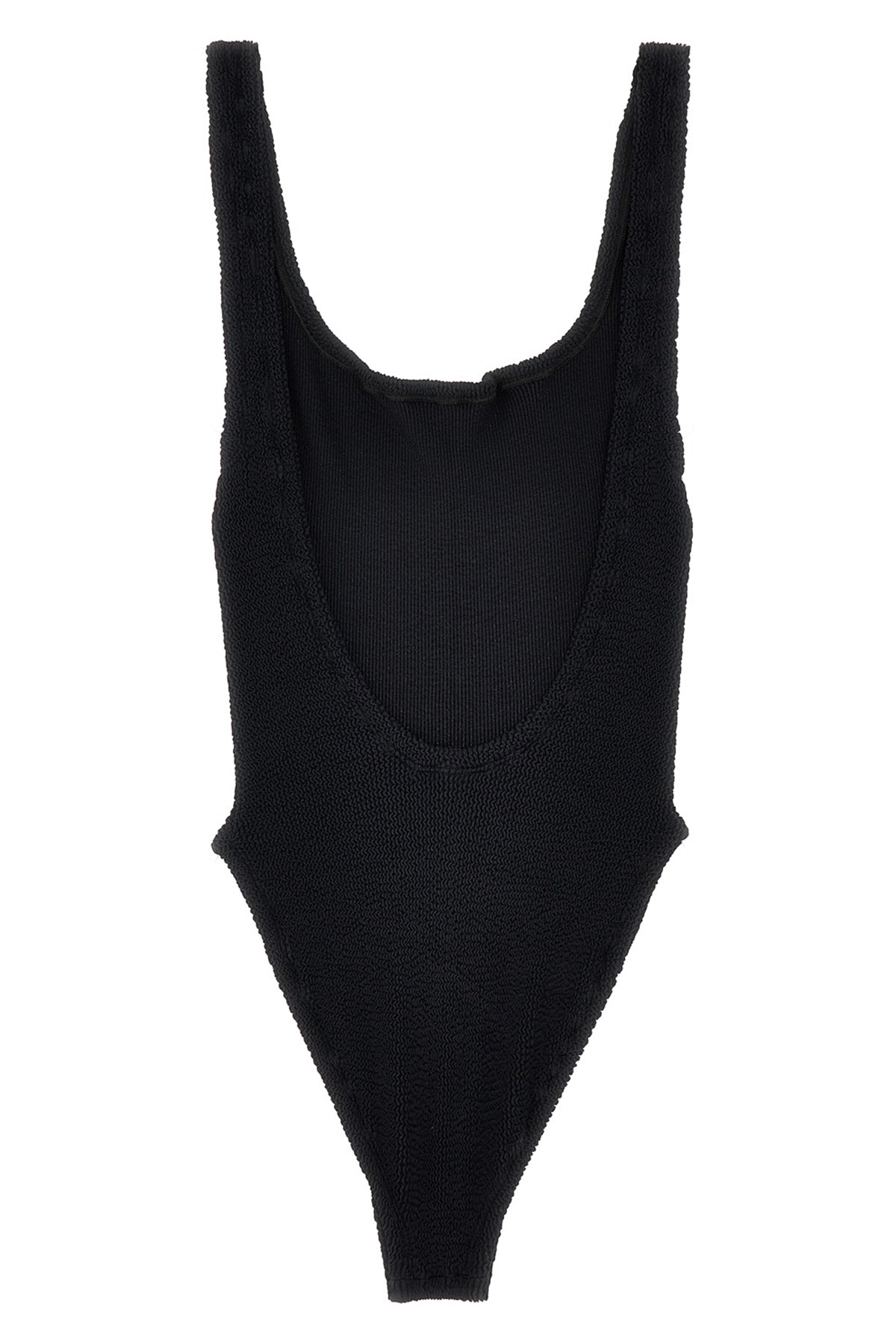 square neck one-piece swimsuit in the original crinkle(tm) fabric