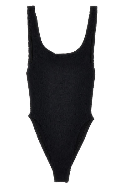 square neck one-piece swimsuit in the original crinkle(tm) fabric