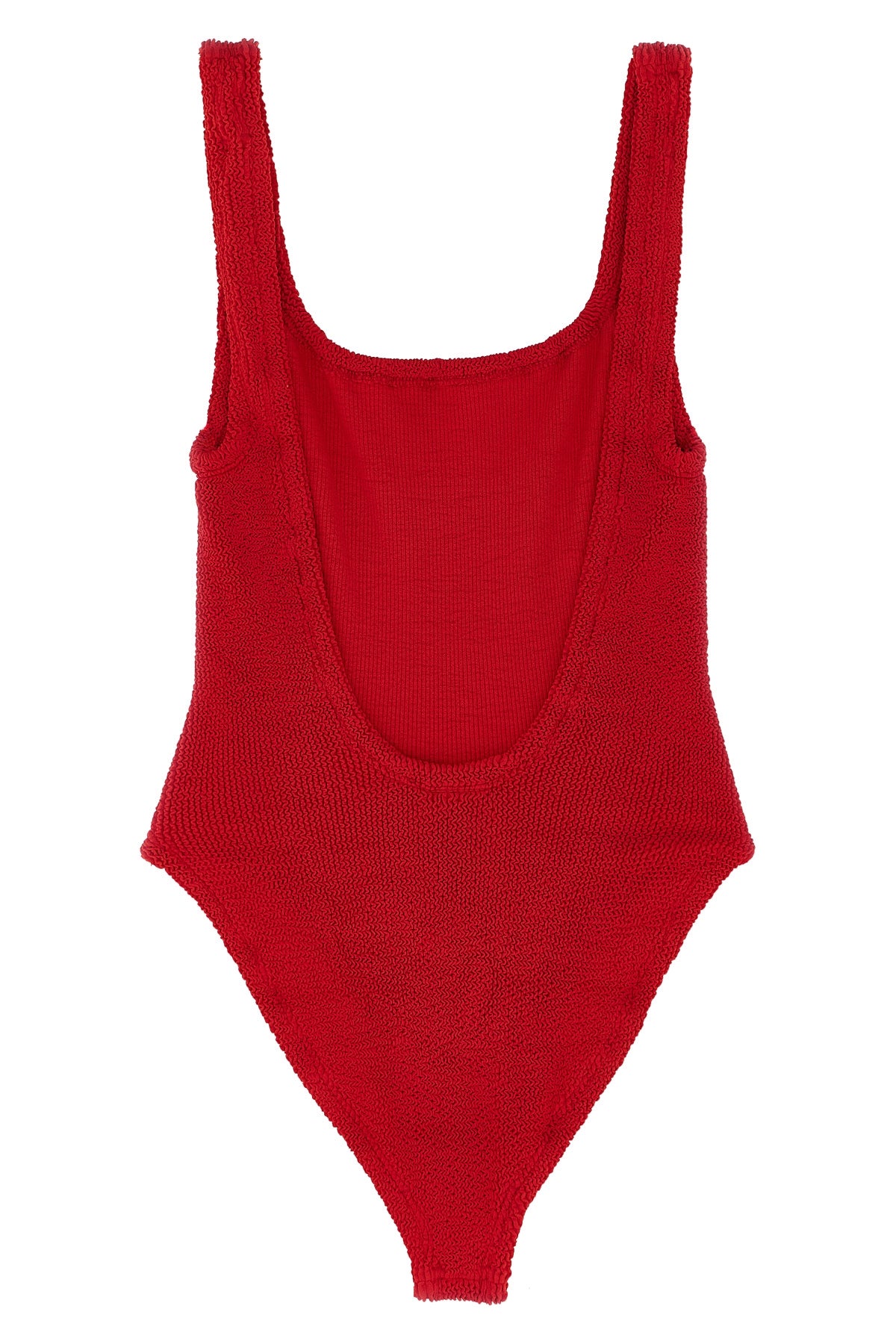 square neck fabric one-piece swimsuit the original crinkle(tm)