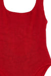 square neck fabric one-piece swimsuit the original crinkle(tm)