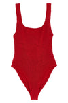 square neck fabric one-piece swimsuit the original crinkle(tm)