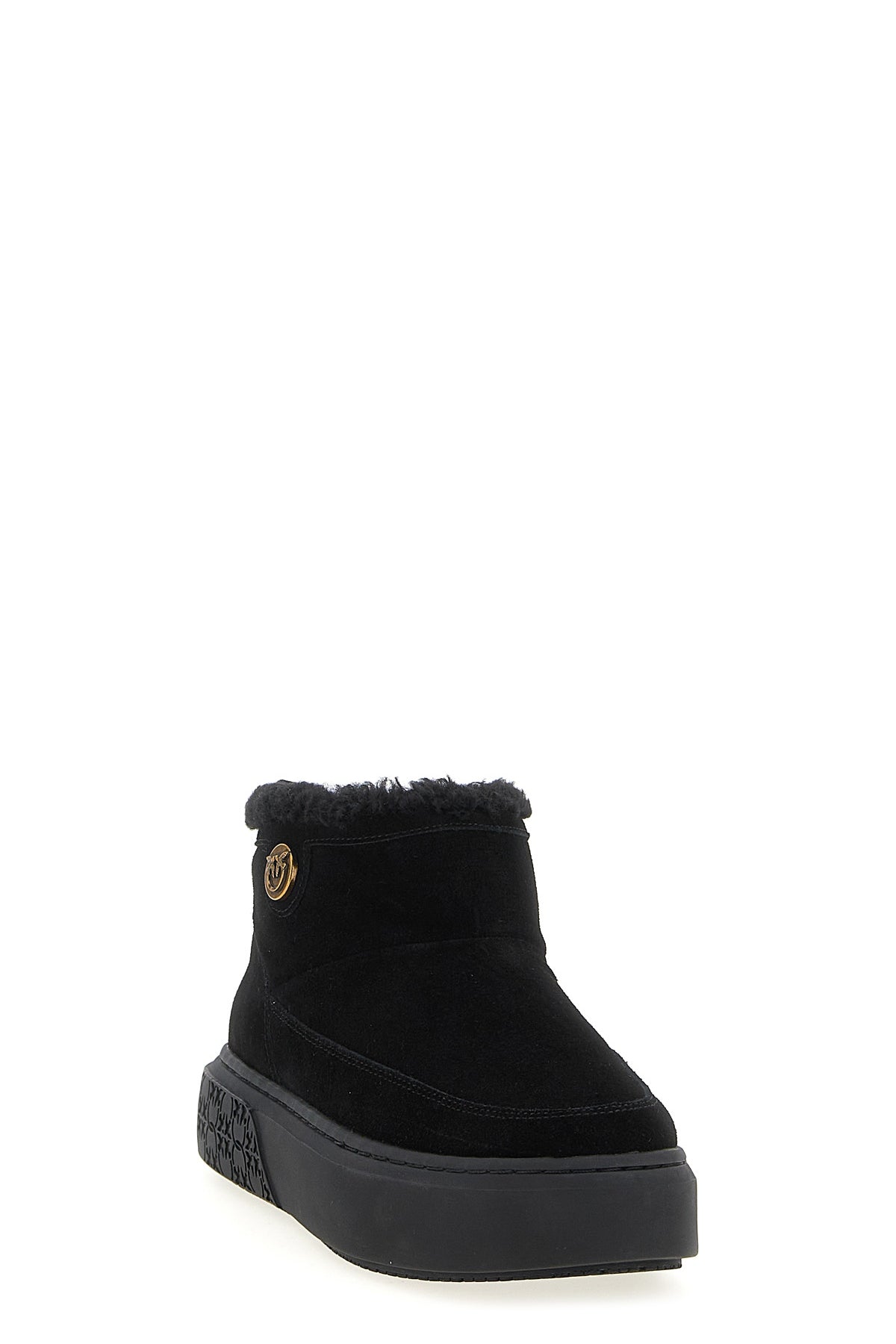 yoko 22 suede effect fabric ankle boots