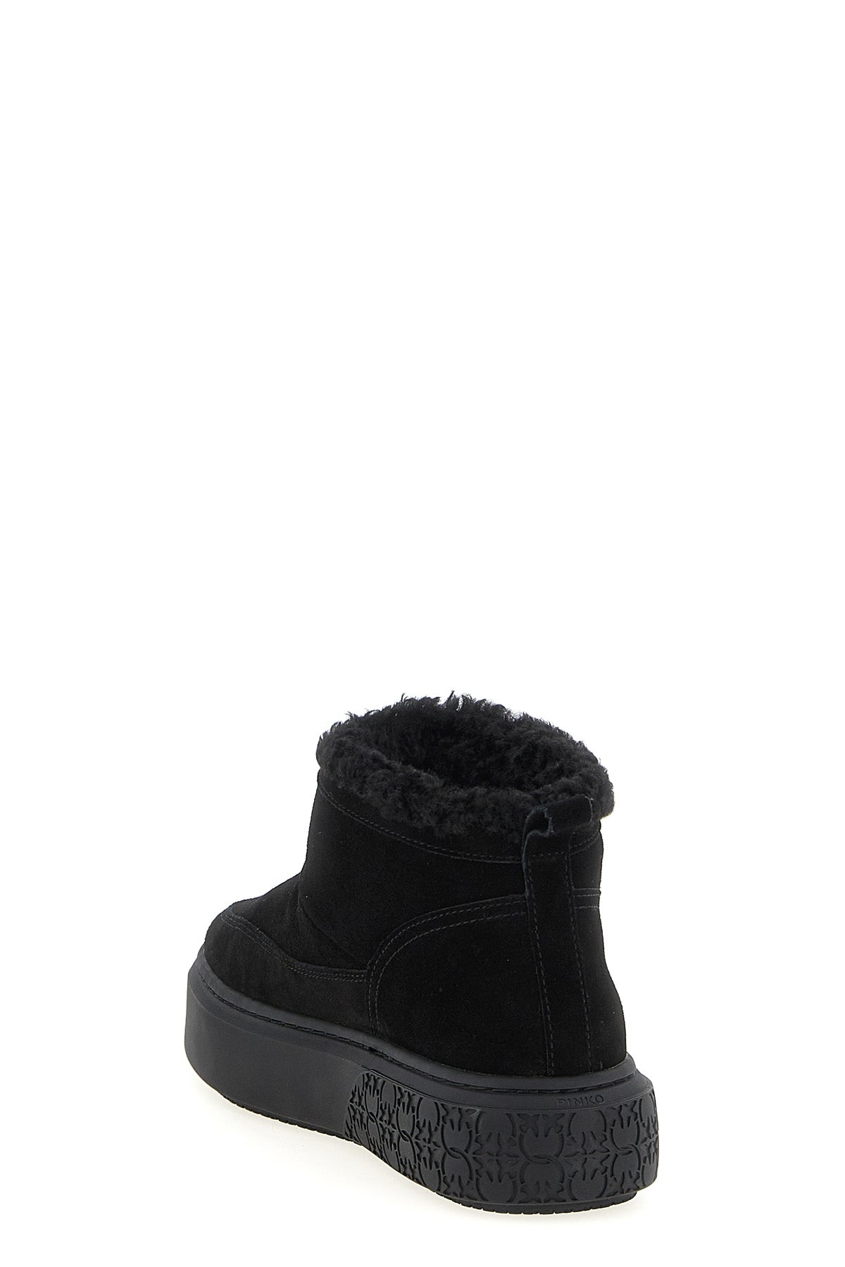 yoko 22 suede effect fabric ankle boots