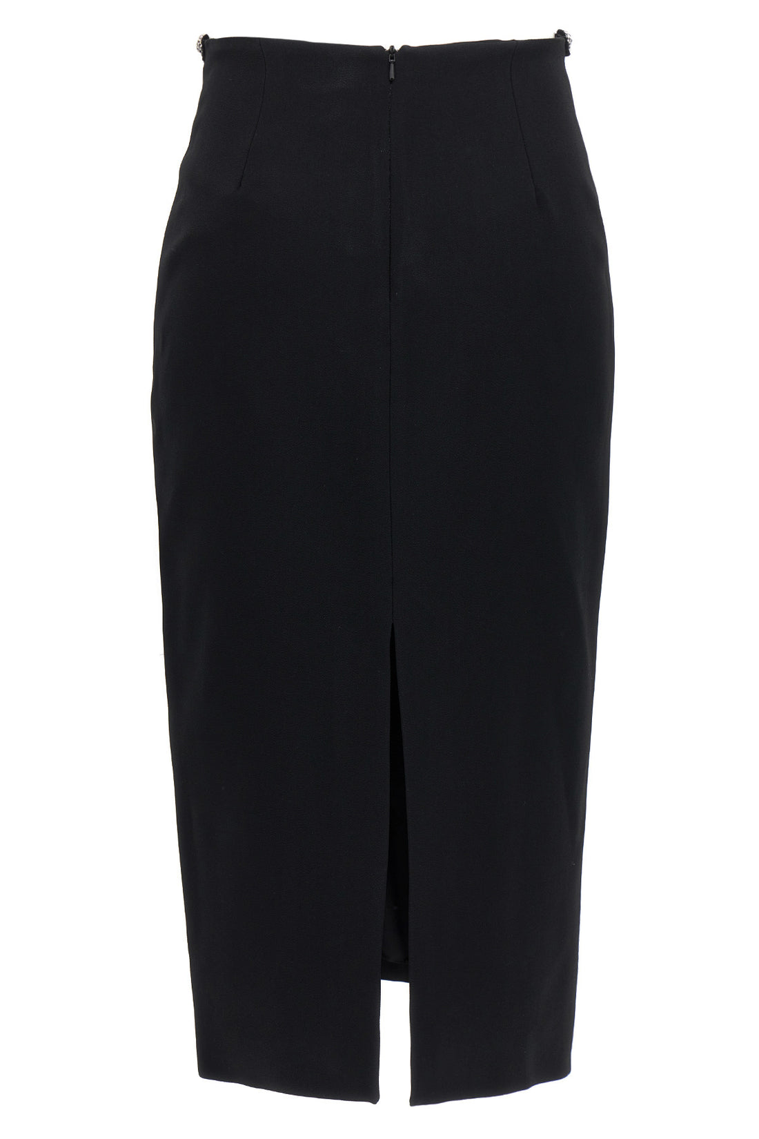 DAVID KOMA 10 cashmere circle embroidery skirt in a viscose blend