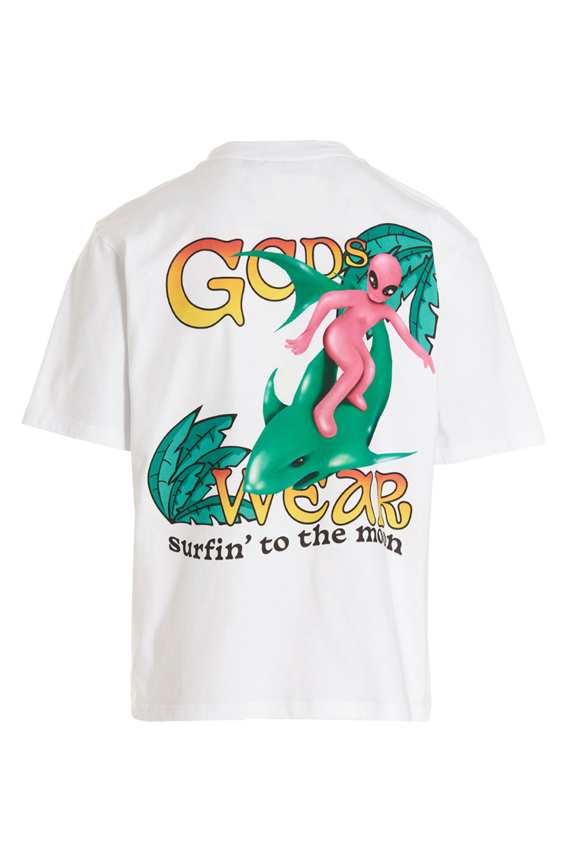 GCDS XS surfing weirdo cotton
