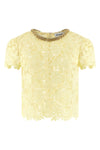 pink lace lace top