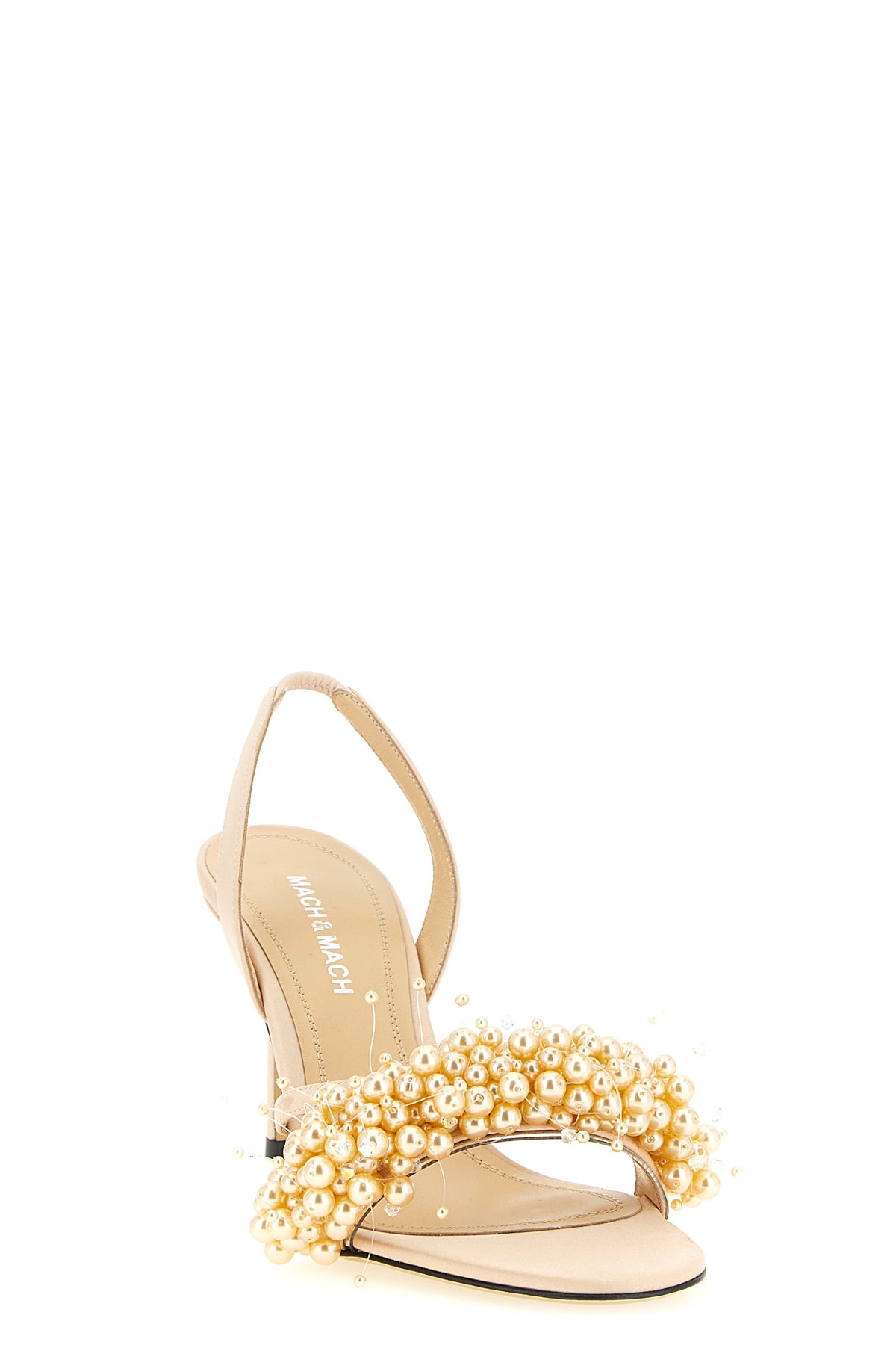 satin sandal