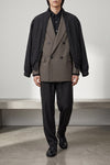 shiny cupro twill shirt