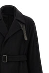 the long black ssstein layered combination coat