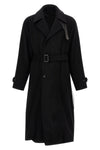 the long black ssstein layered combination coat