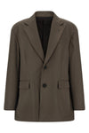 the ssstein oversized single breasted long jacket