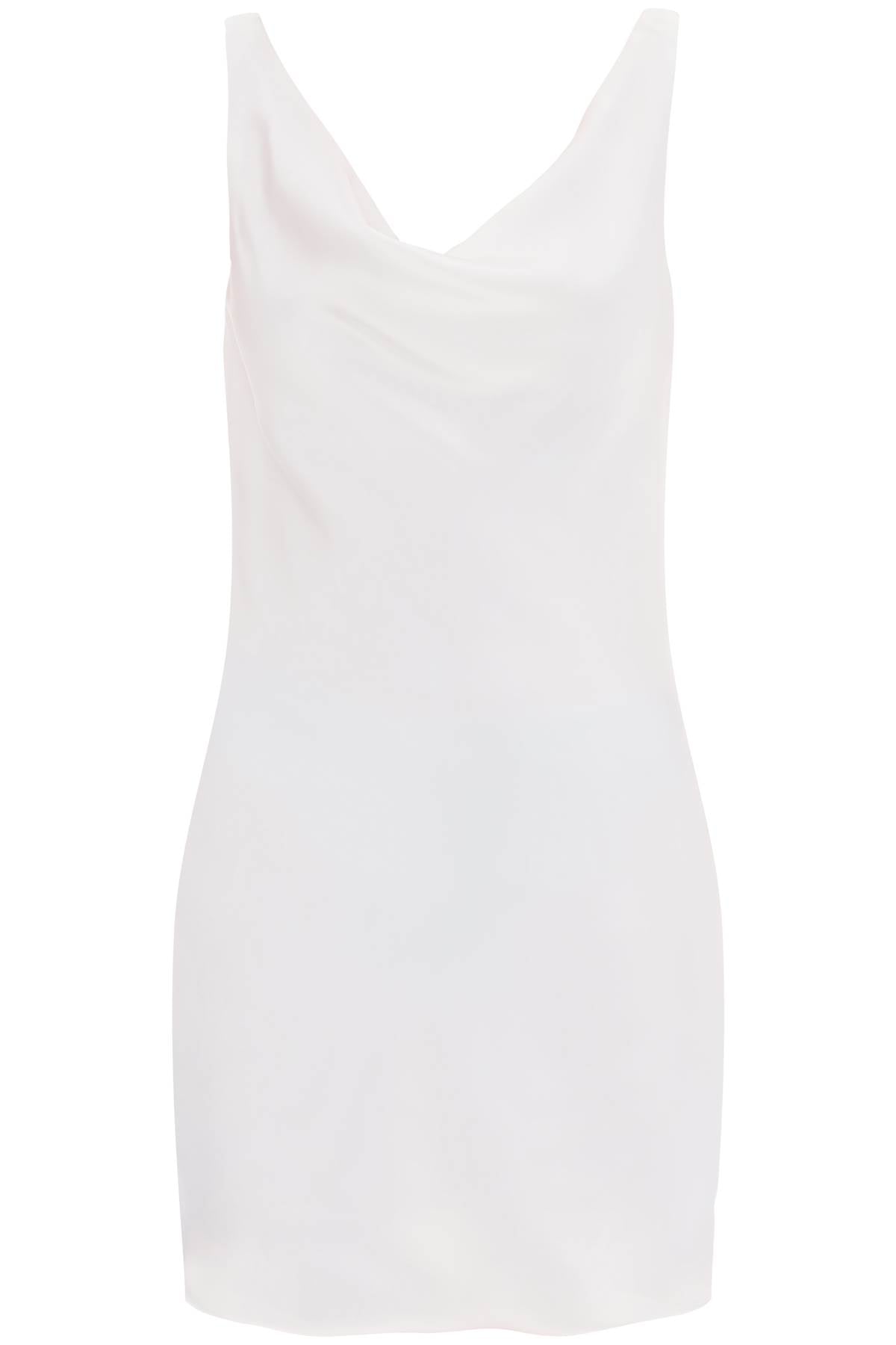 ato

maria's mini crepe satin dress