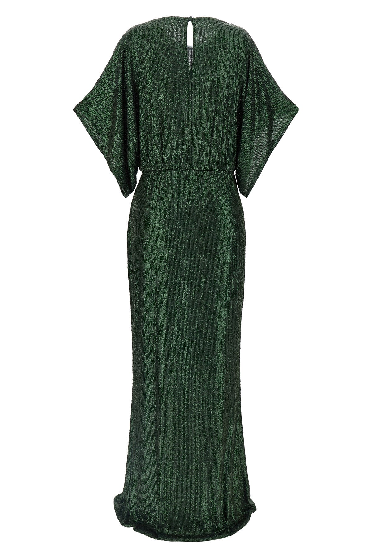 long reverse obie fabric dress