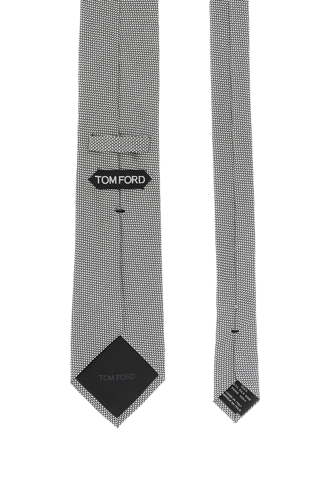 TOM FORD OS mulberry silk satin tie
