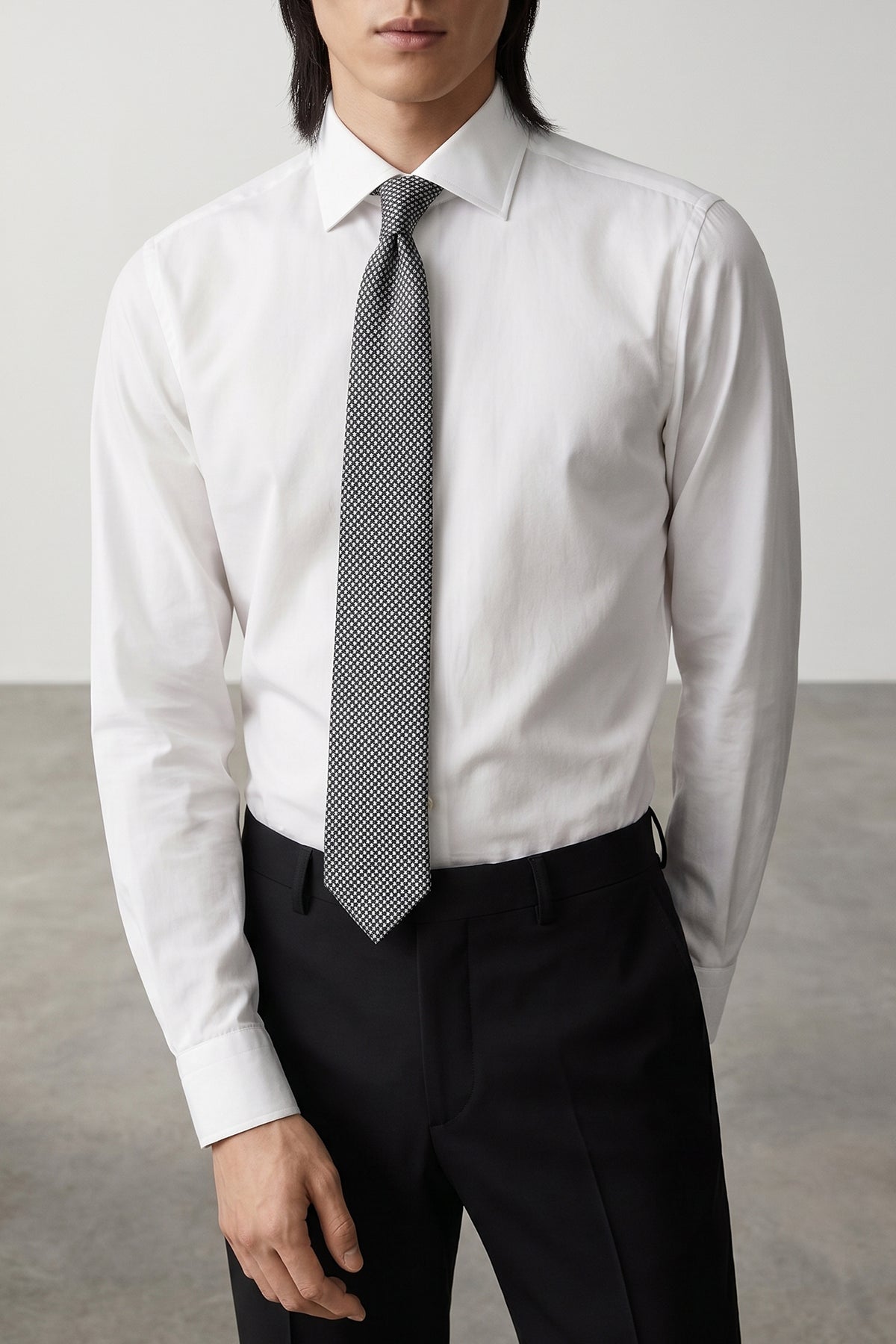 tie in fine mulberry silk