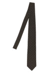 tie in fine patterned mulberry silk