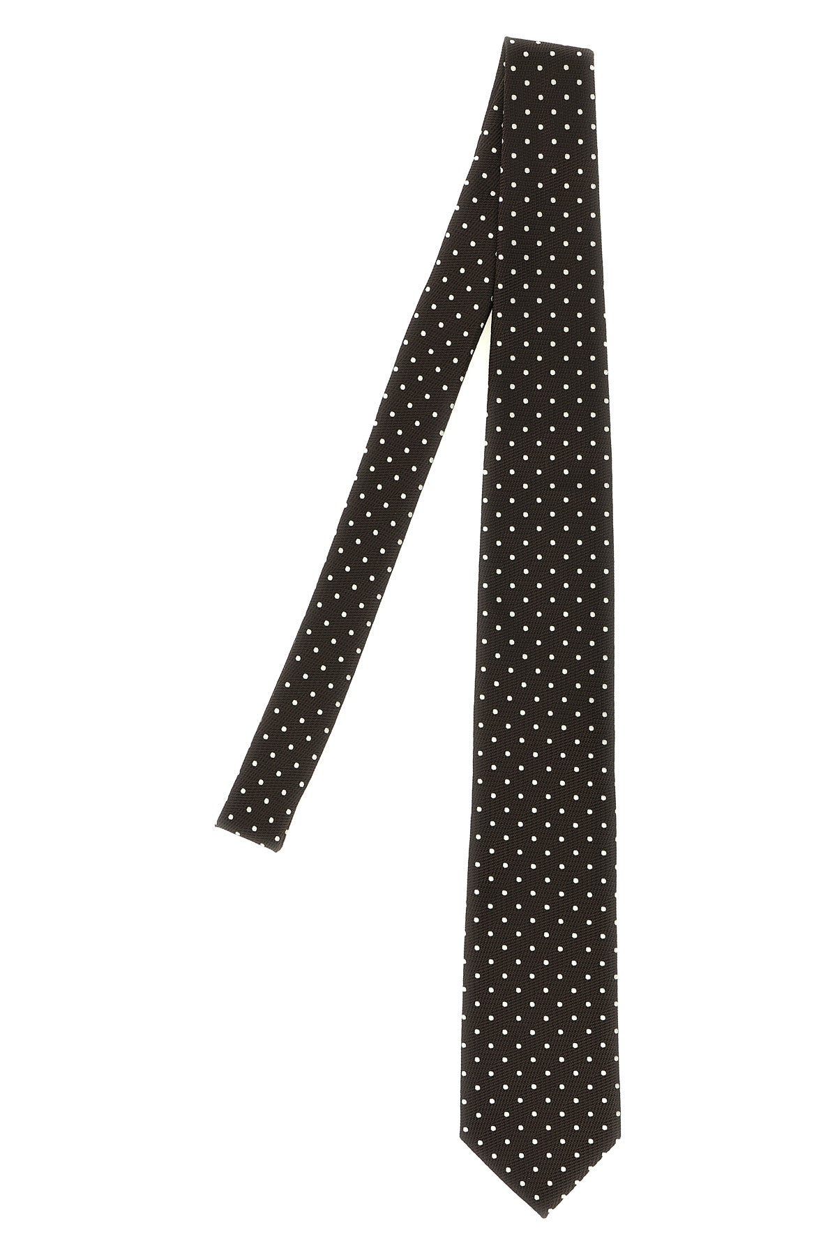 tie in fine patterned mulberry silk