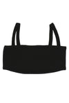 cashmere bra in a band knit fabric