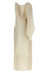 susan silk twill midi dress
