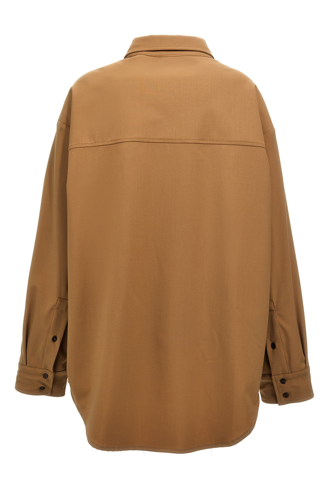 THE LATEST L andrea wool blend shirt